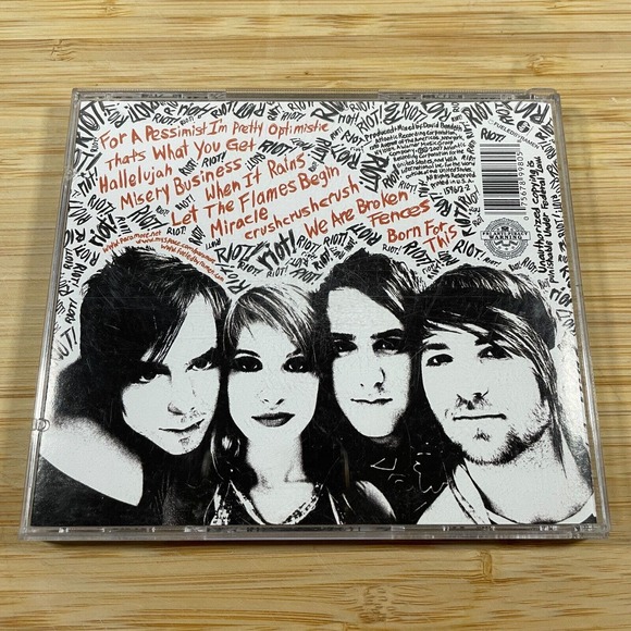 Riot! by Paramore (CD, 2007) - Picture 5 of 5